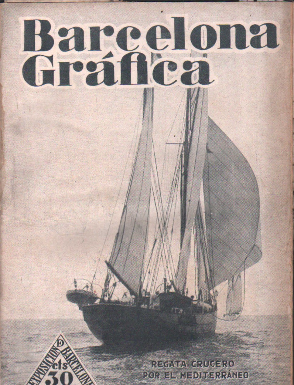BARCELONA GRÁFICA, GACETA OFICIAL DE LA EXPOSICIÓN DE BARCELONA. AÑO II, Nº. 68