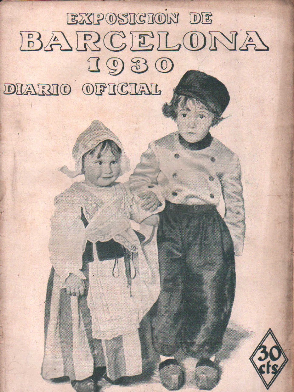 EXPOSICIÓN INTERNACIONAL DE BARCELONA, DIARIO OFICIAL. 8 DE MARZO 1930. Nº 53