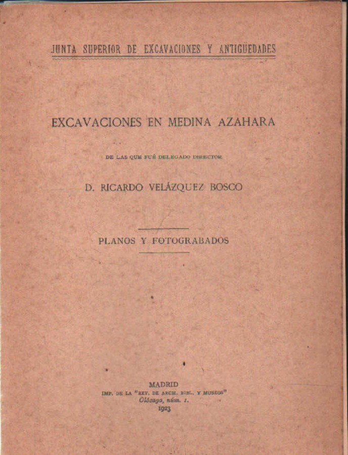 EXCAVACIONES EN MEDINA AZ-ZAHRA