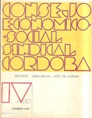 CONSEJO ECONOMICO-SOCIAL SINDICAL. CORDOBA.