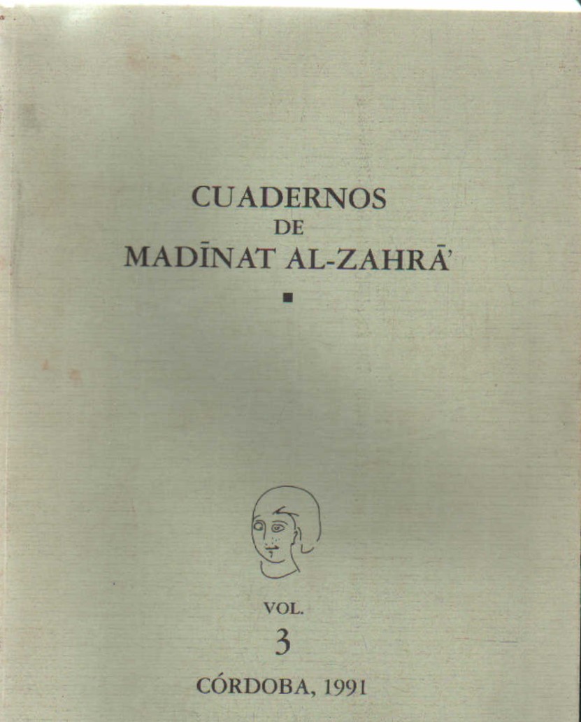 CUADERNOS DE MADINAT AL-ZAHRA. VOL.3, CORDOBA 1991
