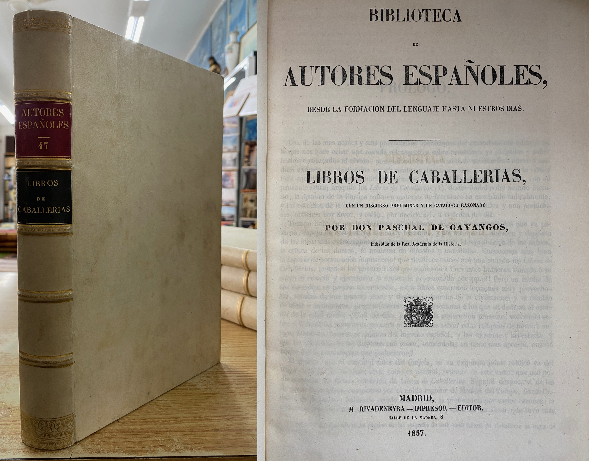 LIBROS DE CABALLERÍA. AUTORES ESPAÑOLES 47