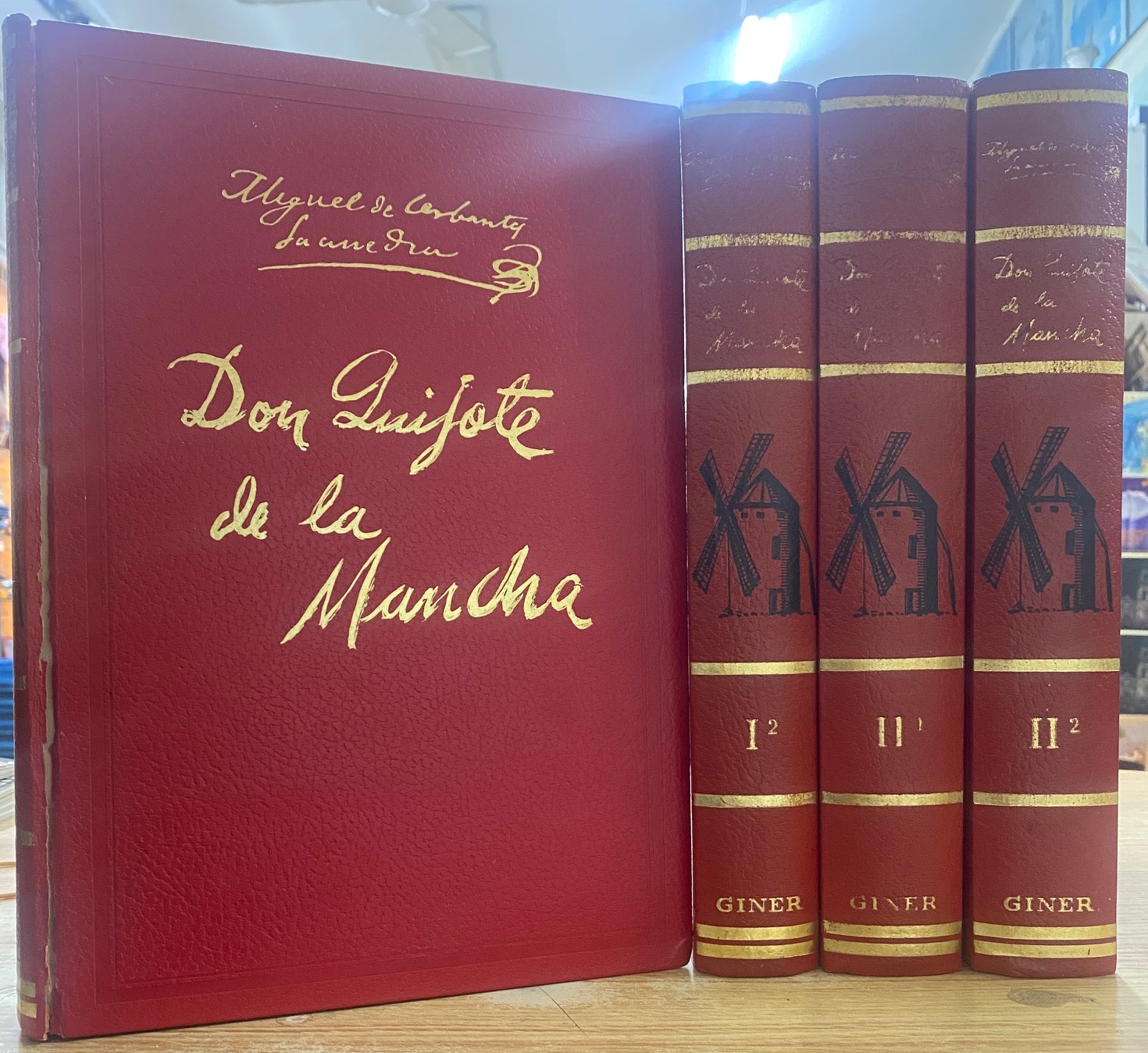 DON QUIJOTE DE LA MANCHA (4 TOMOS)