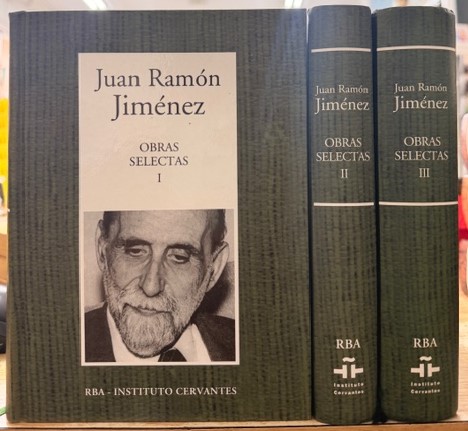 JUAN RAMÓN JIMENEZ, OBRAS SELECTAS (3 TOMOS)