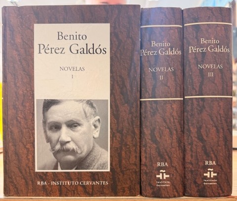 BENITO PEREZ GALDÓS, NOVELAS (3 TOMOS)