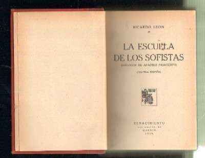 LA ESCUELA DE LOS SOFISTAS