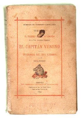 EL CAPITAN VENENO.  HISTORIA DE MIS LIBROS.