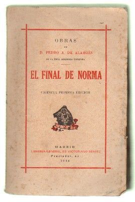 EL FINAL DE NORMA. PEDRO A. DE ALARCON.