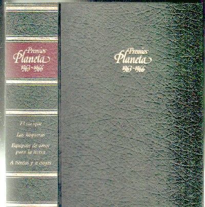 PREMIOS PLANETA 1963-1966.