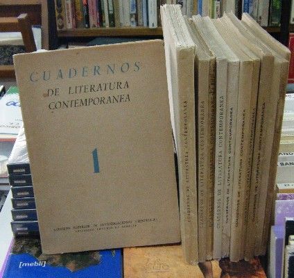 CUADERNOS DE LITERATURA CONTEMPORÁNEA. 18 CUADERNOS EN 12 REVISTAS