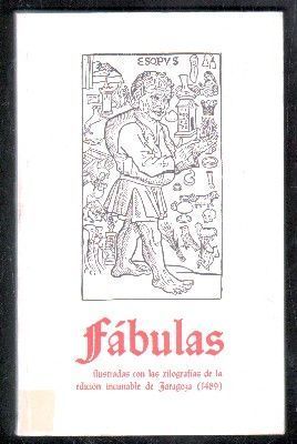 FABULAS. ILUSTRAS CON XILOGRAFÍAS DE LA EDICION DE ZARAGOZA.