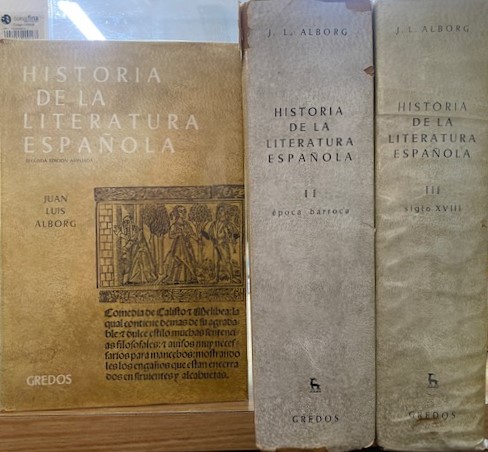 HISTORIA DE LA LITERATURA ESPAÑOLA (3 TOMOS)