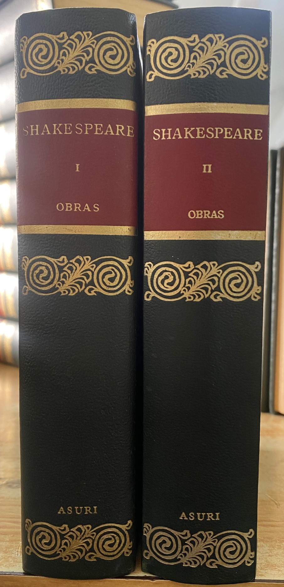 SHAKESPEARE, OBRAS (2 TOMOS).CLÁSICOS ASURI