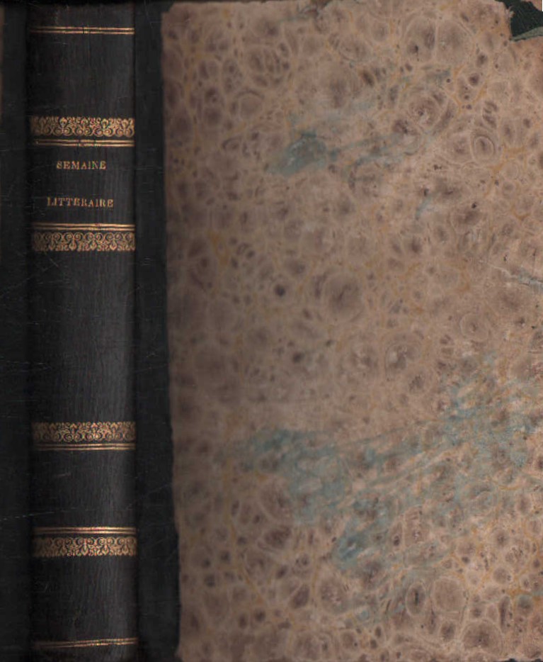 SEMAINE LITTERAIRE DU CURRIER DES ETATS-UNIS. (LEER DESCRIPCION)