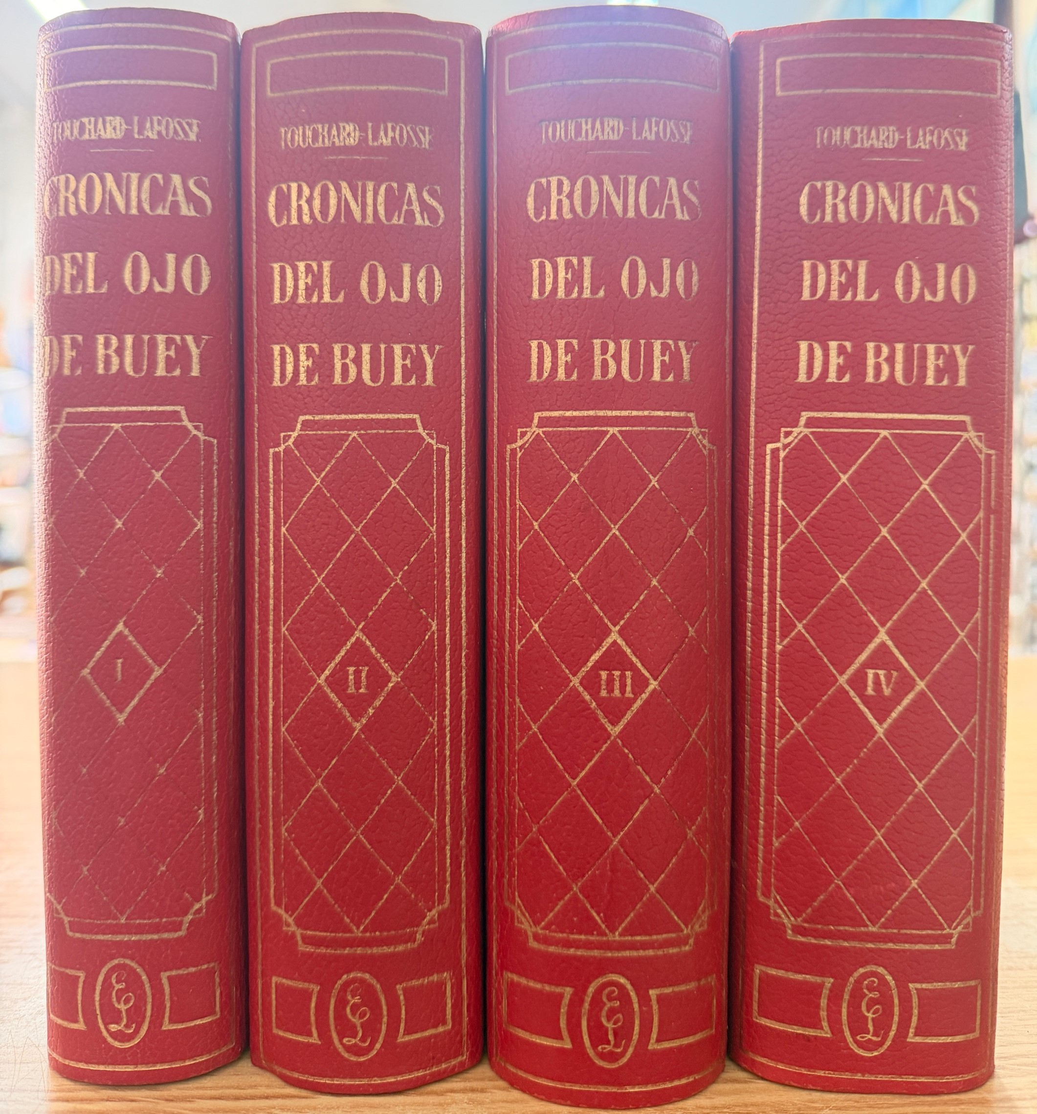 CRONICAS DEL OJO DE BUEY (4 TOMOS)