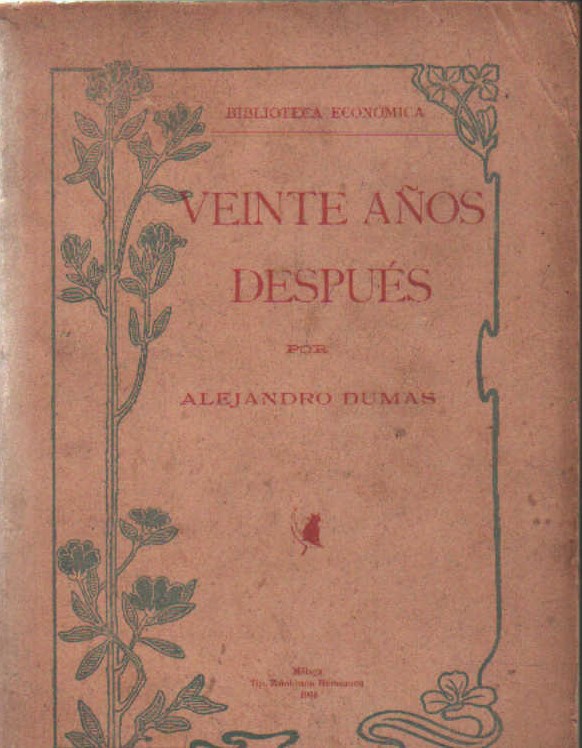 VEINTE AÑOS DESPUÉS