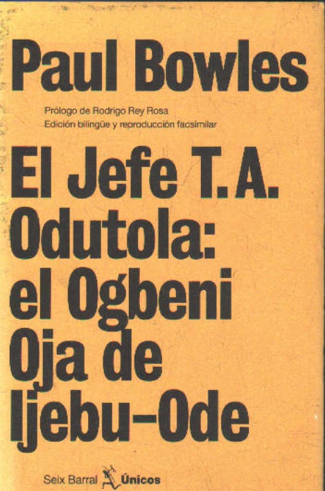 EL JEFE T.A. ODUTOLA: EL OGBENI OJA DE IJEU-ODE