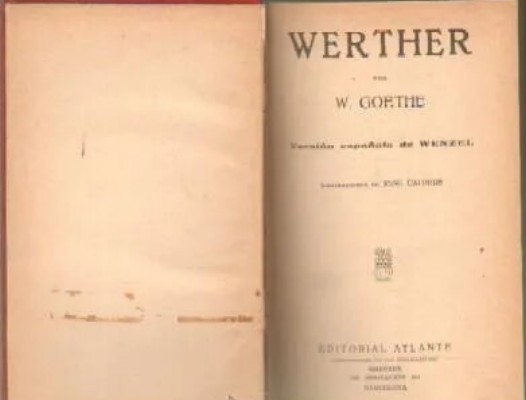 WERTHER - EL LIBRO DE LOS SNOBS