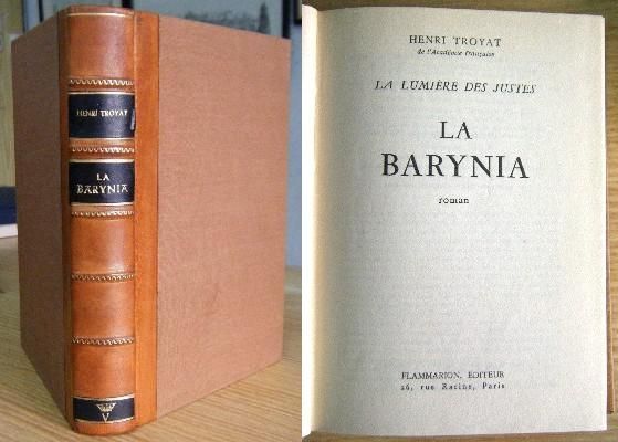 LA LUMIERE DES JUSTES LA BARYNIA ROMAN.