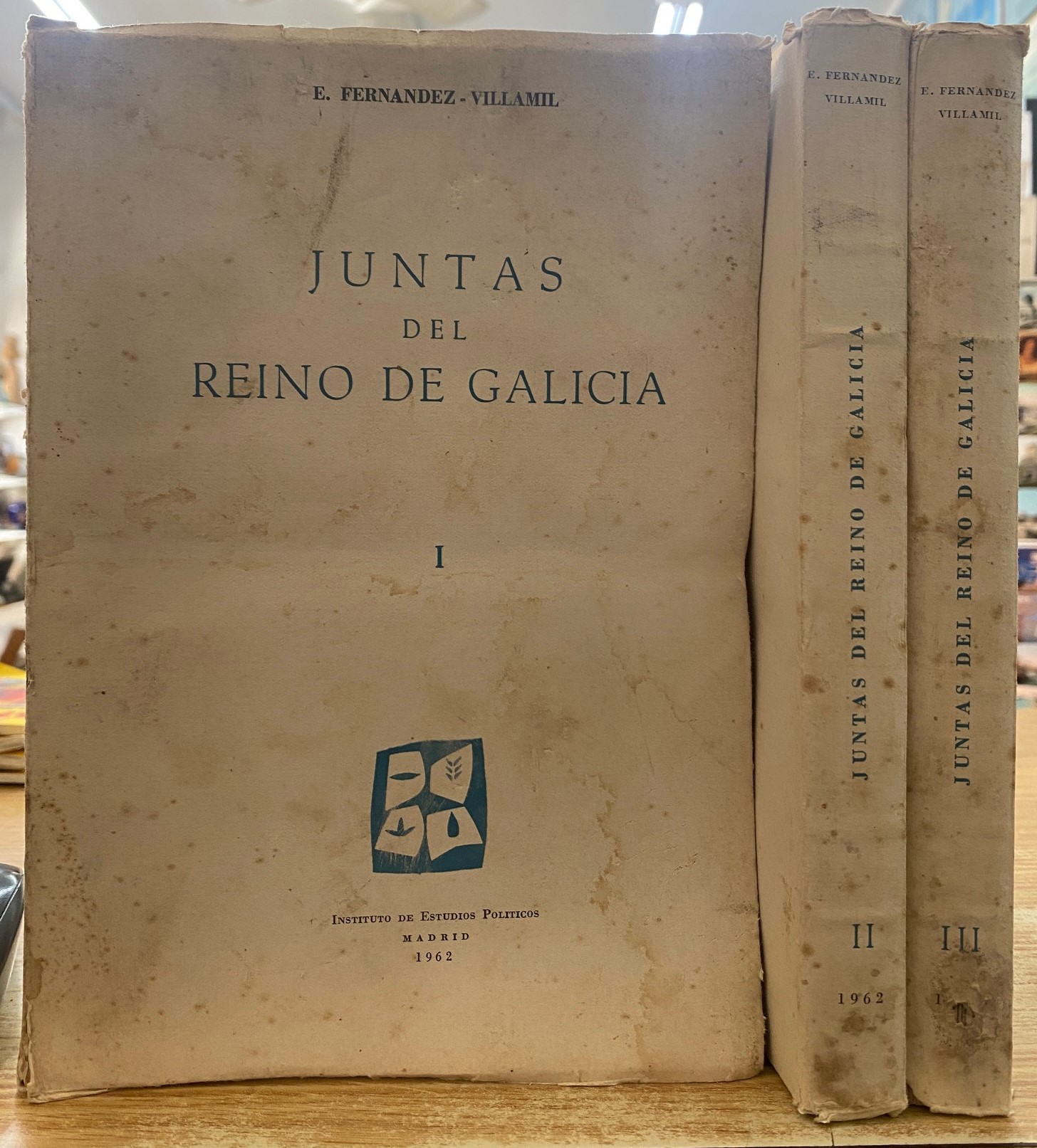 JUNTAS DEL REINO DE GALICIA (3 TOMOS)