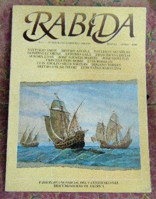 REVISTA SEMESTRAL RABIDA. Nº 1. HUELVA JUNIO 1985.