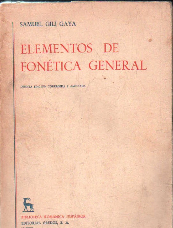 ELEMENTOS DE FONÉTICA GENERAL
