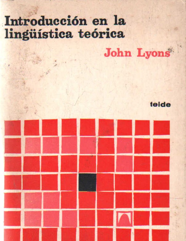 INTRODUCCIÓN EN LA LINGÜÍSTICA TEÓRICA