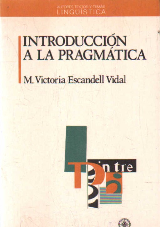 INTRODUCCIÓN A LA PRAGMÁTICA