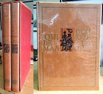 DON QUIJOTE DE LA MANCHA. DOS TOMOS.