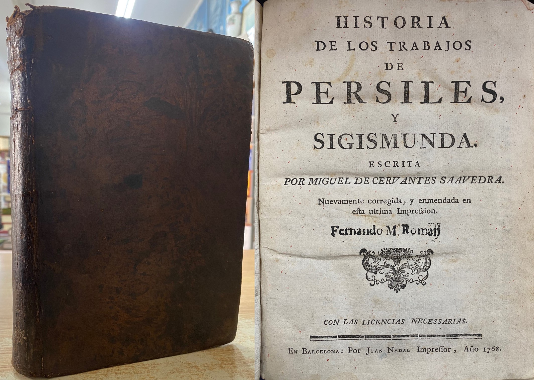 HISTORIA DE LOS TRABAJOS DE PERSILES Y SIGISMUNDA
