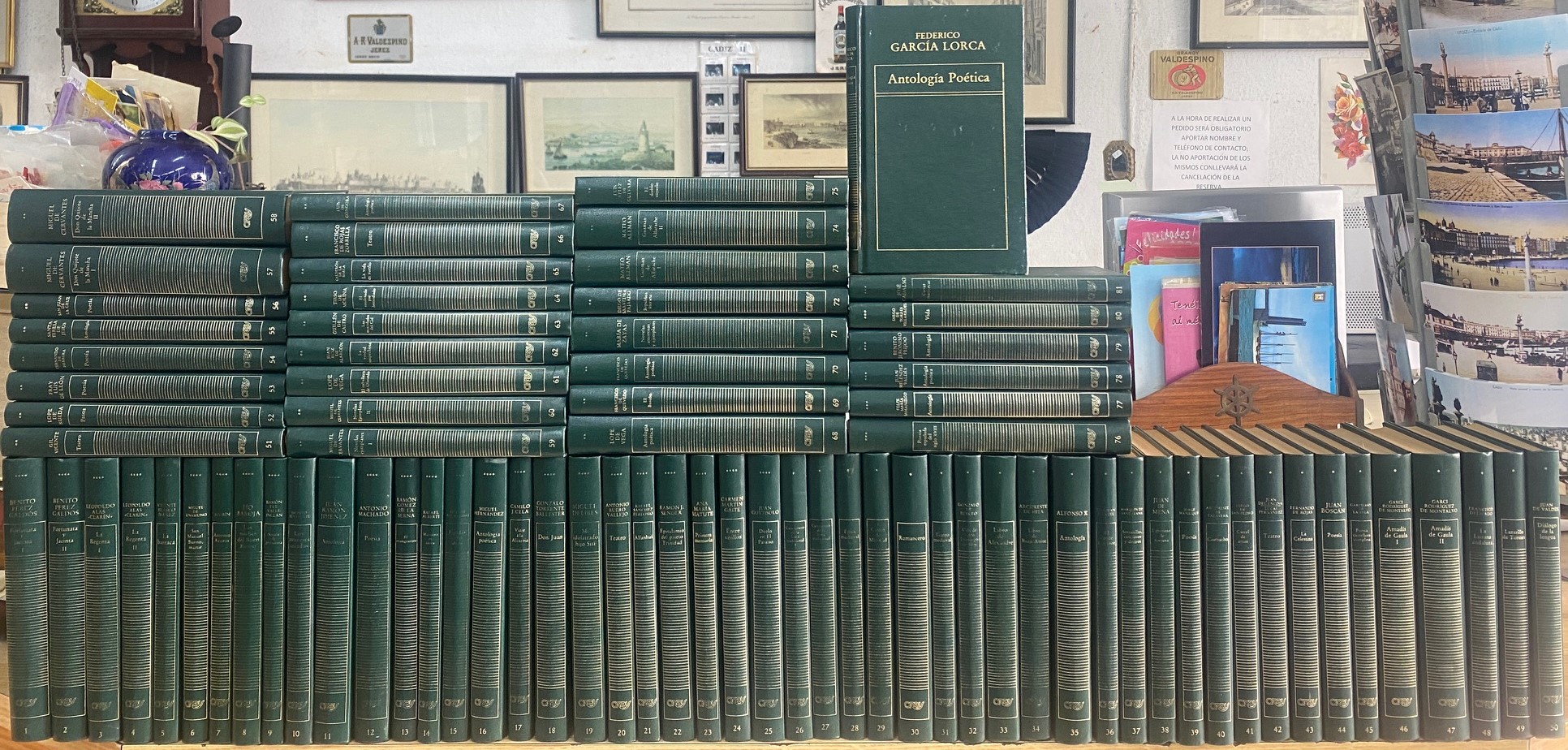 COLECCIÓN HISTORIA DE LA LITERATURA ORBIS (81 TOMOS)