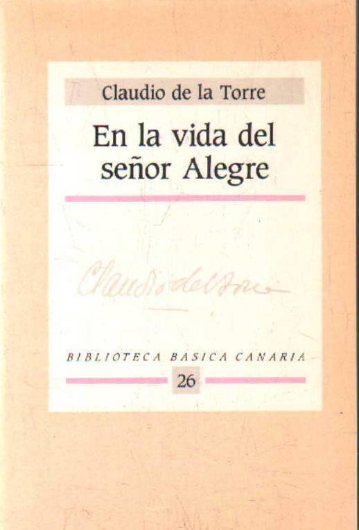 EN LA VIDA DEL SEÑOR ALEGRE
