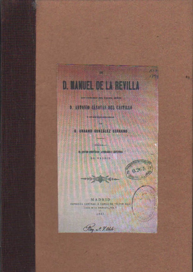 D. MANUEL DE LA REVILLA