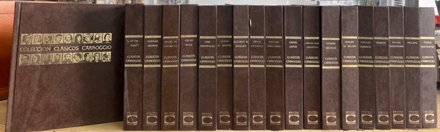 COLECCIÓN CLÁSICOS CARROGGIO (19 TOMOS)