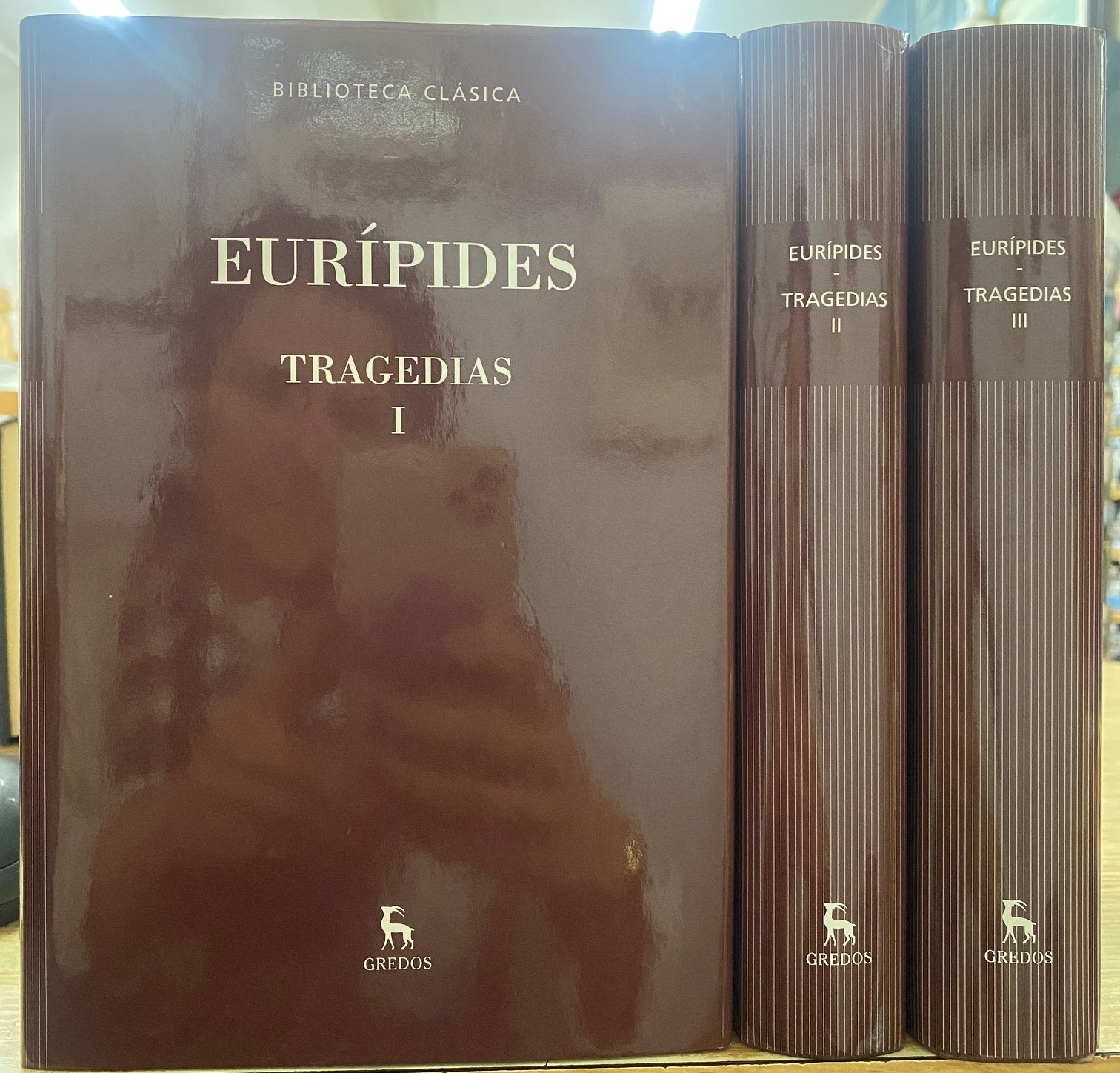TRAGEDIAS (3 TOMOS). BIBLIOTECA CLÁSICA GREDOS