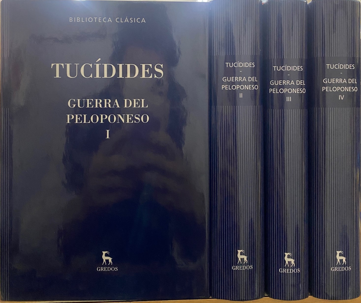 GUERRA DEL PELOPONESO (4 TOMOS). BIBLIOTECA CLÁSICA GREDOS
