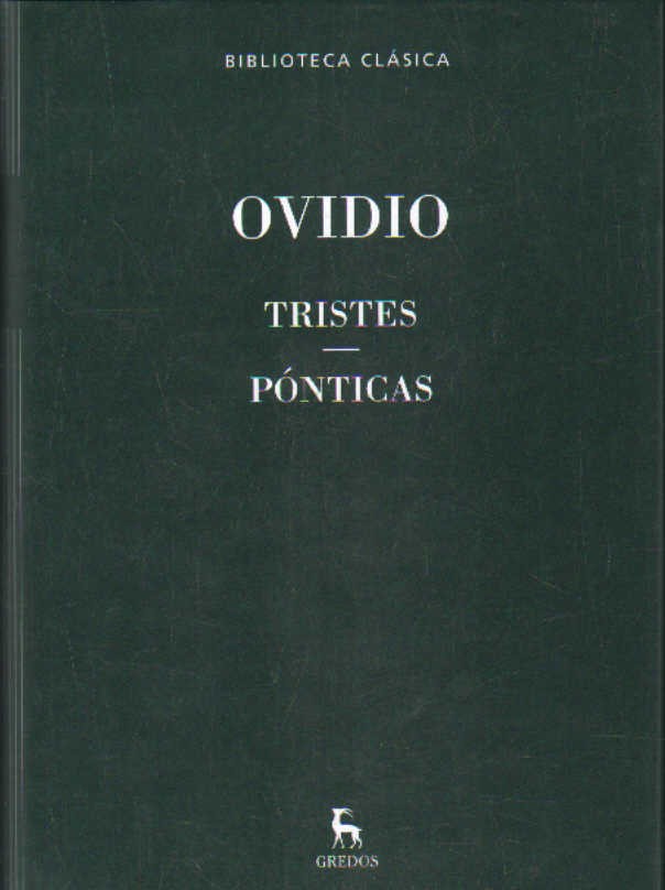 TRISTES - PÓNTICAS. BIBLIOTECA CLÁSICA GREDOS