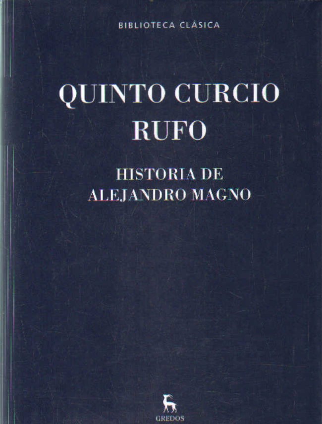 HISTORIA DE ALEJANDRO MAGNO. BIBLIOTECA CLÁSICA GREDOS