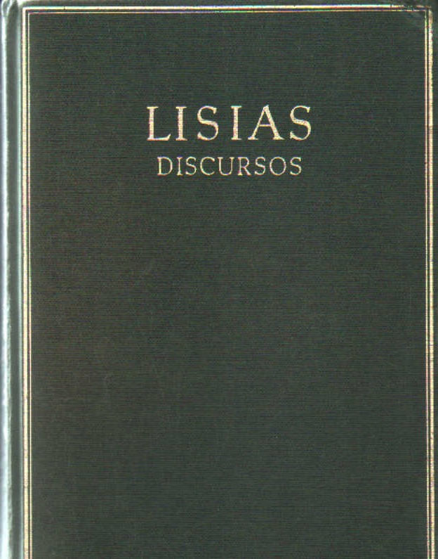 LISIAS, DISCURSOS I
