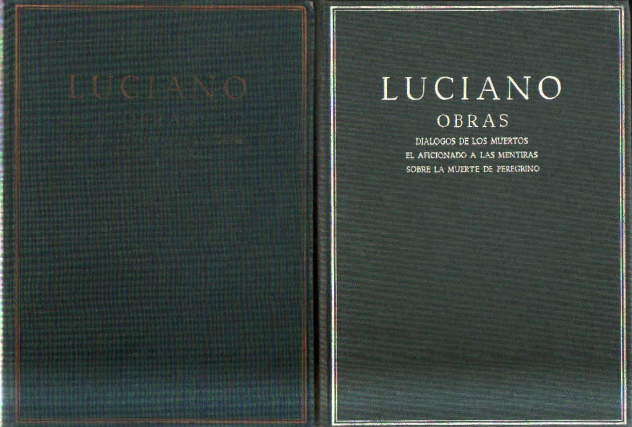 LUCIANO, OBRAS (2 TOMOS)