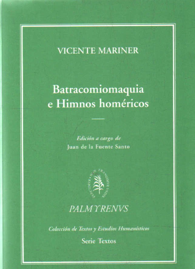 BATRACOMIOMAQUIA E HIMNOS HOMÉRICOS