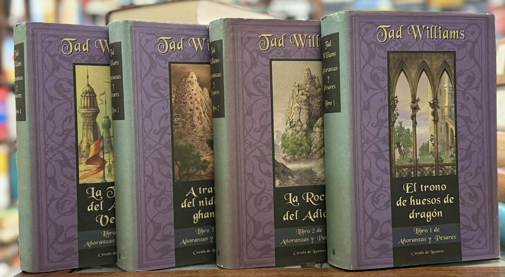 AÑORANZAS Y PESARES (4 LIBROS)   WILLIAMS, TAD
