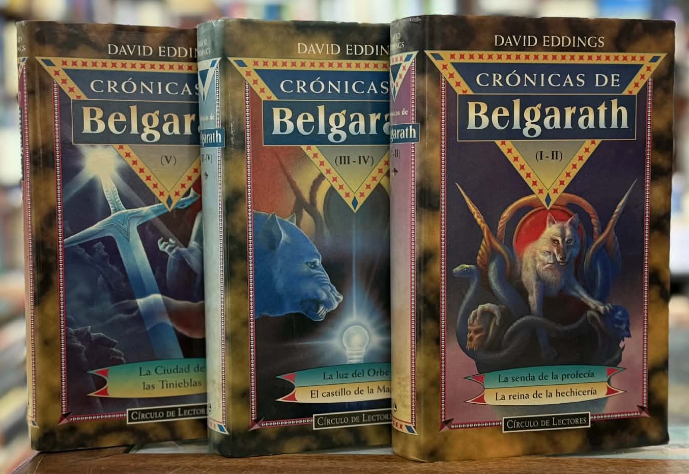 CRÓNICAS DE BELGARATH (3 LIBROS)  EDDINGS, DAVID