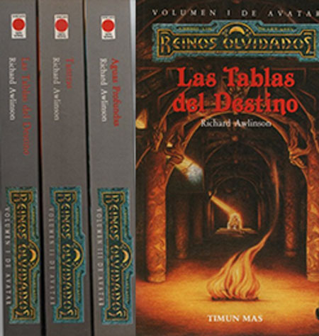 REINOS OLVIDADOS. AVATAR (3 TOMOS)   AWILINSON, RICHARD