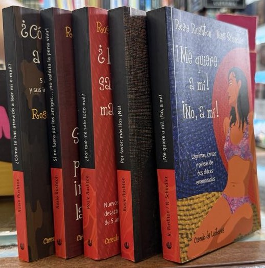 LOTE DE 5 NOVELAS DE ROSIE RUSTON
