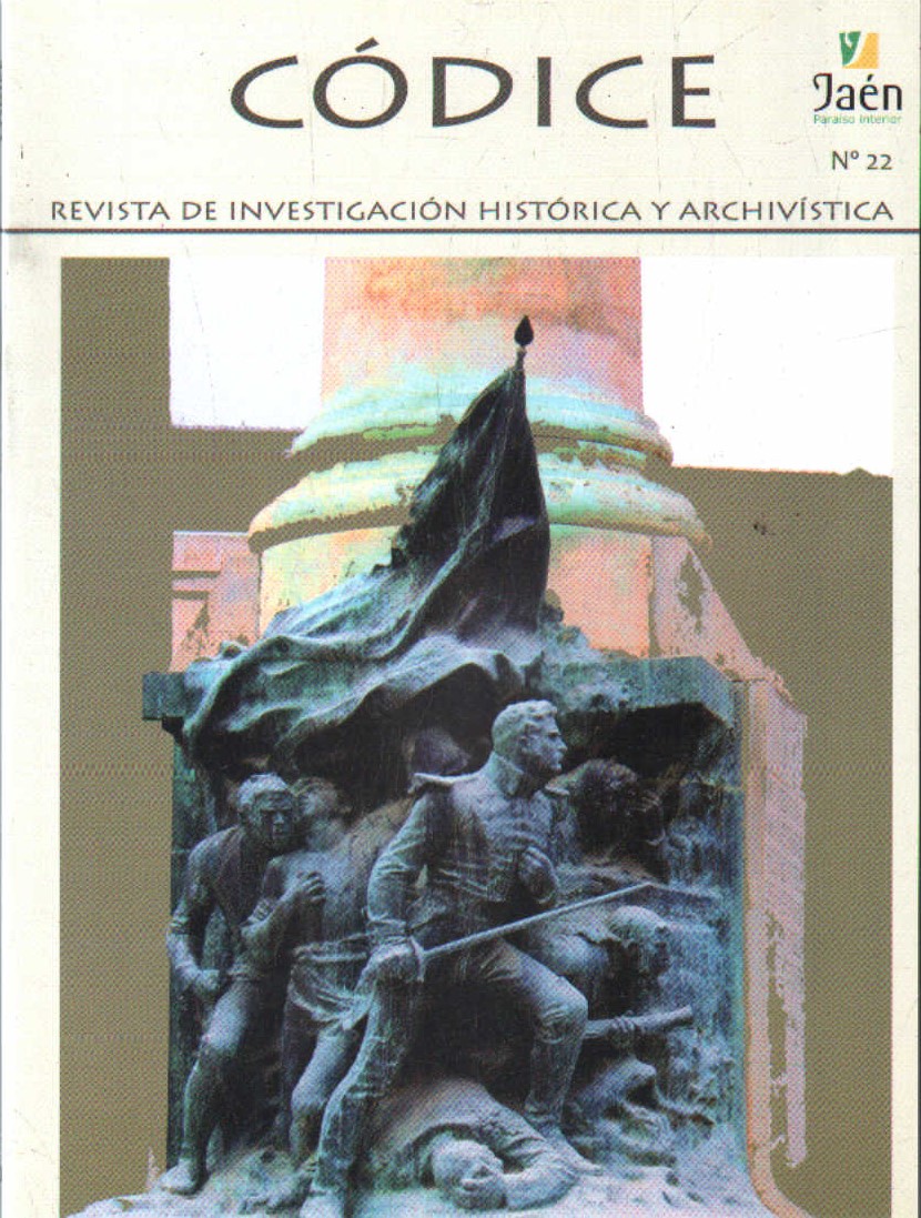 CÓDICE, REVISTA DE INVESTIGACIÓN HISTÓRICA Y ARCHIVISTA NÚMERO 22