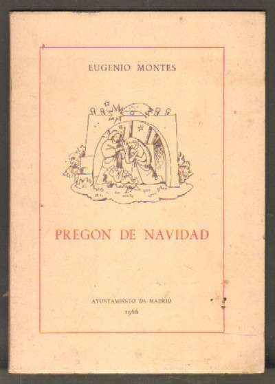 PREGON DE NAVIDAD