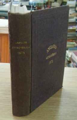 ANUARIO DEL OBSERVATORIO DE MADRID. AÑO XVI. 1878