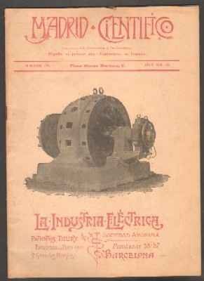 MADRID CIENTÍFICO, REVISTA DE CIENCIAS E INDUSTRIAS. AÑO X,NÚM.429. 10-OCTUBRE-1903