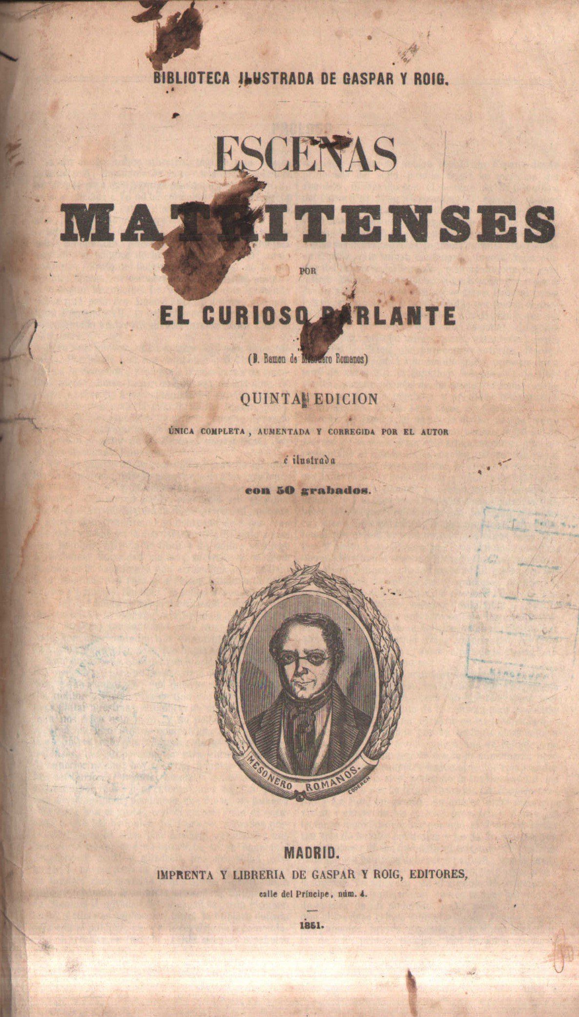ESCENAS MATRITENSES